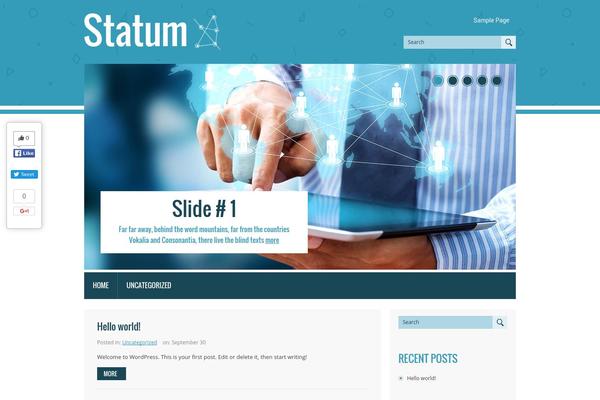 lazento.com site used Statum