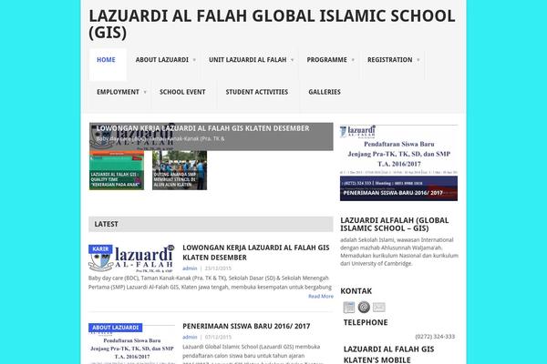 Site using Falconiform YouTube Widget plugin