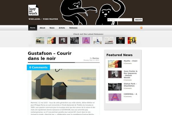 Magazeen theme site design template sample