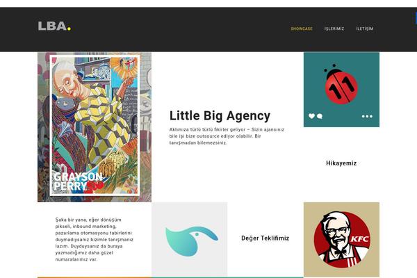 Buran theme site design template sample