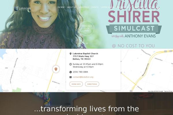 Maranatha theme site design template sample