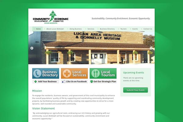 Inspired theme site design template sample