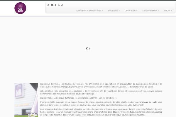 lbdm.fr site used Craft Blog