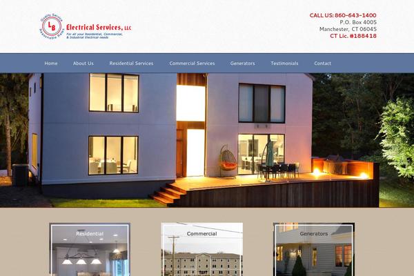 Enterprise Pro theme site design template sample