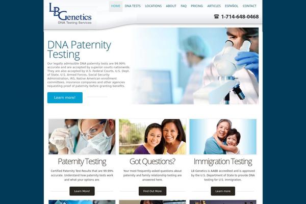 Simplicity theme site design template sample