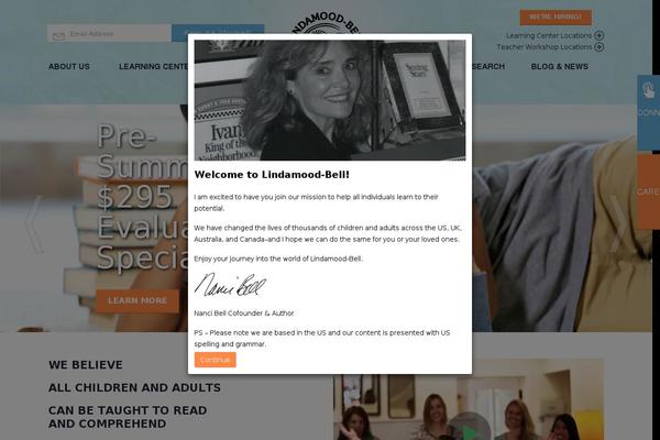 lindamood theme websites examples