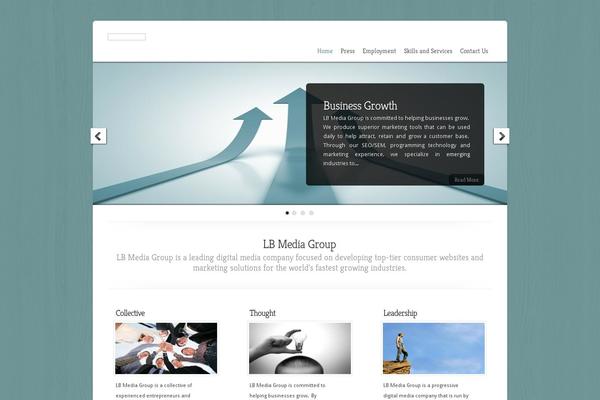 Chameleon theme site design template sample