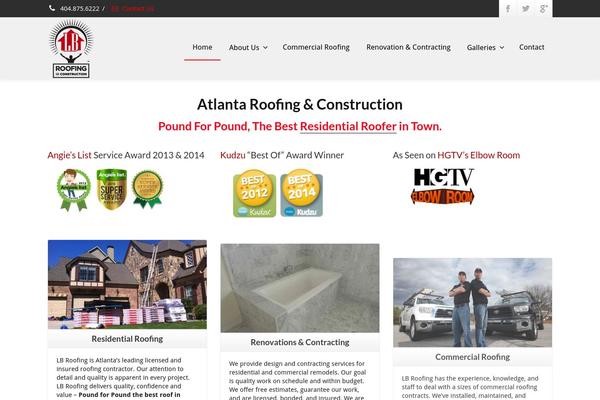 Envision theme site design template sample