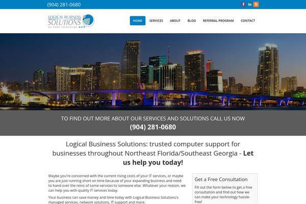 Designn-child theme site design template sample