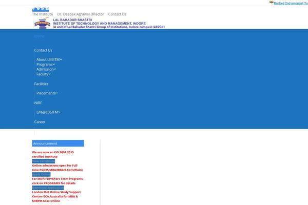 Site using Vertical News Scroller plugin