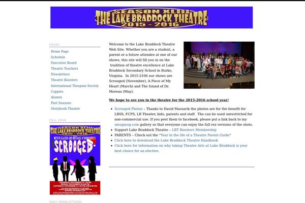 Platform theme site design template sample
