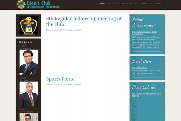 Mocha Child Theme theme site design template sample
