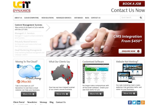 lcitdynamics.com.au site used Lcitdynamics