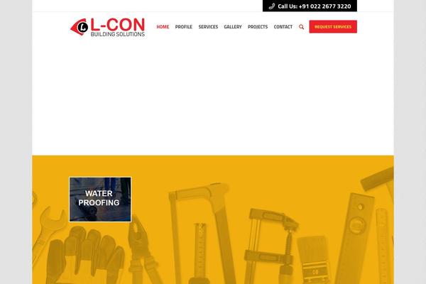 Handyman-services theme site design template sample
