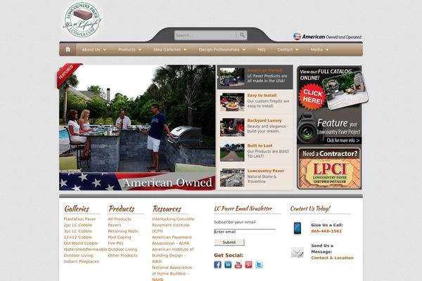 Bellissima theme site design template sample