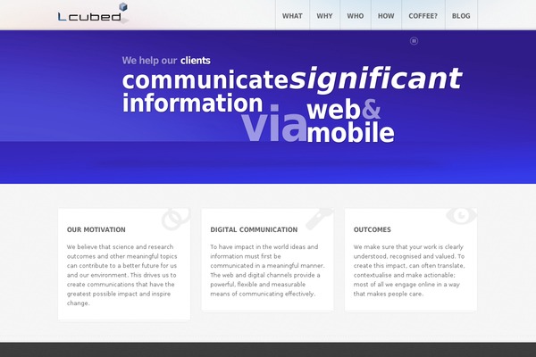 Radius theme site design template sample