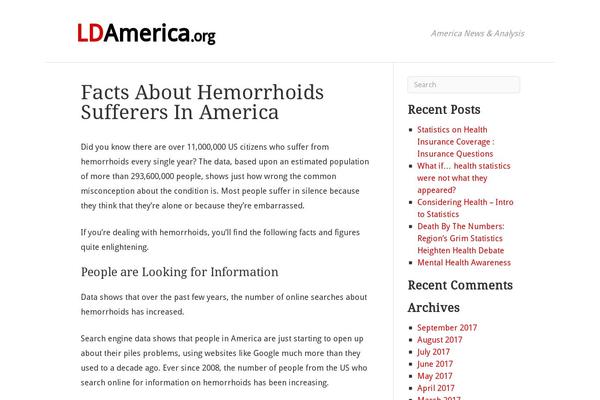 ldamerica.org site used Hellish Simplicity
