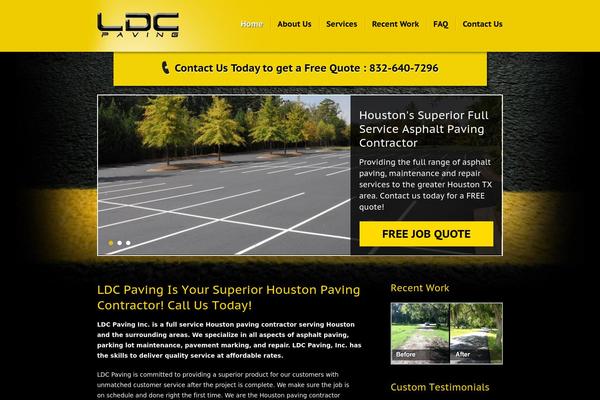 ldcpaving.com site used Ldc