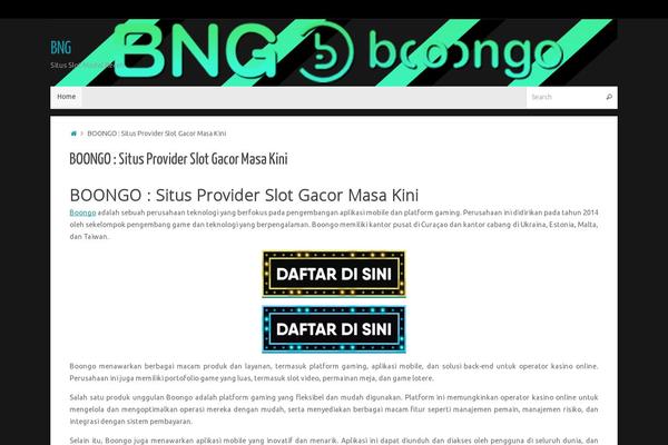 Tempera theme site design template sample