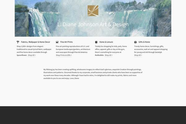 Highend theme site design template sample