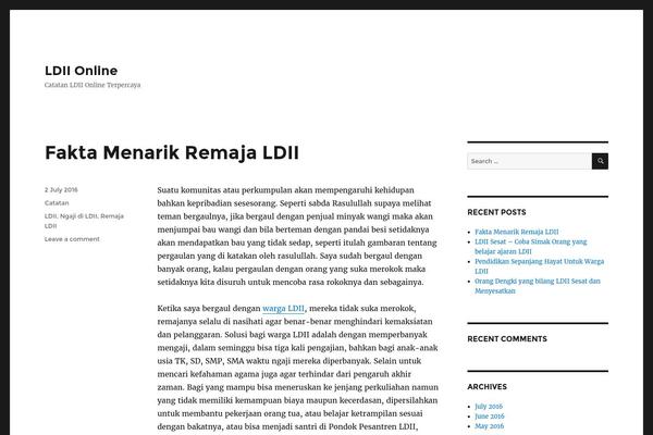 Stylebook theme site design template sample
