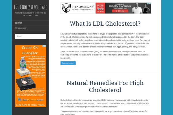 Flat theme site design template sample