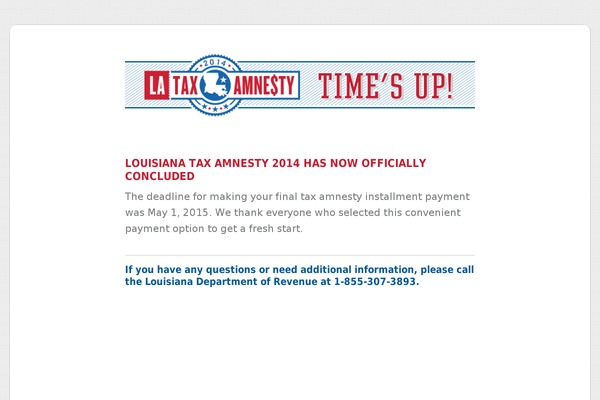 ldrtaxamnesty.com site used Attesa