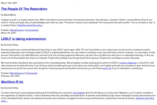 Tiga theme site design template sample