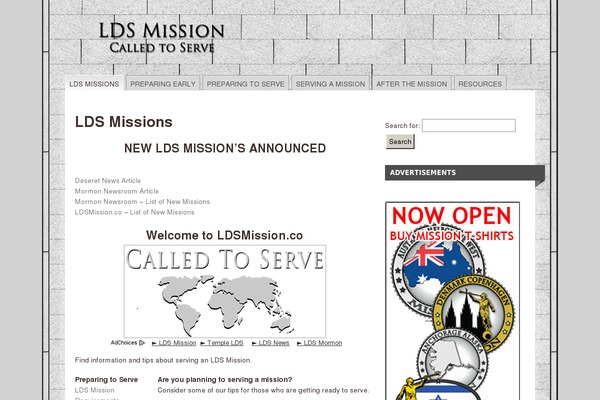 Mainstream theme site design template sample
