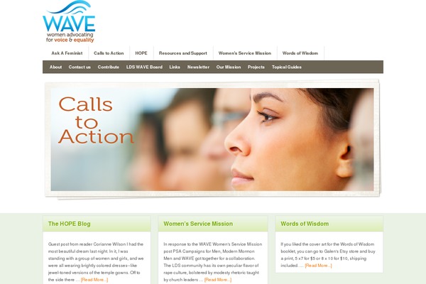 Outreach theme site design template sample