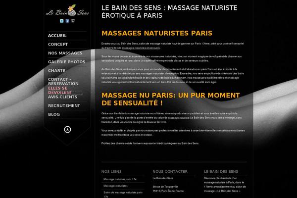 KingSize Child theme site design template sample