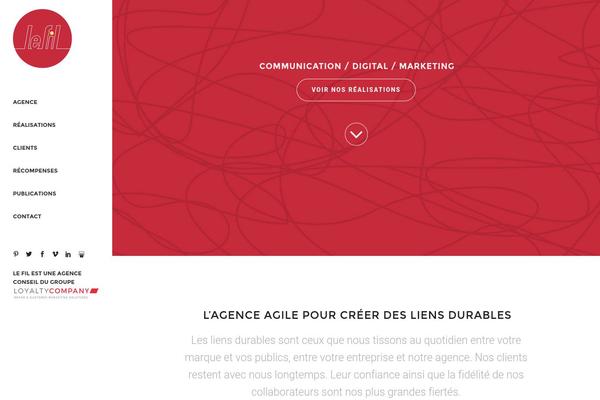 Blossom Coach theme site design template sample