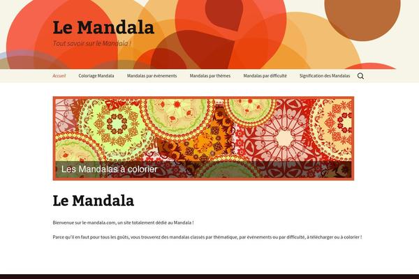 Twenty Thirteen theme site design template sample