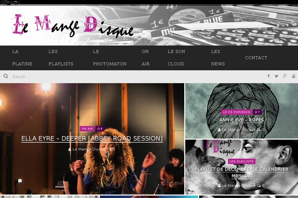 Site using Crafty Social Buttons plugin