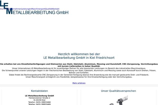 le-metallbearbeitung.de site used Total