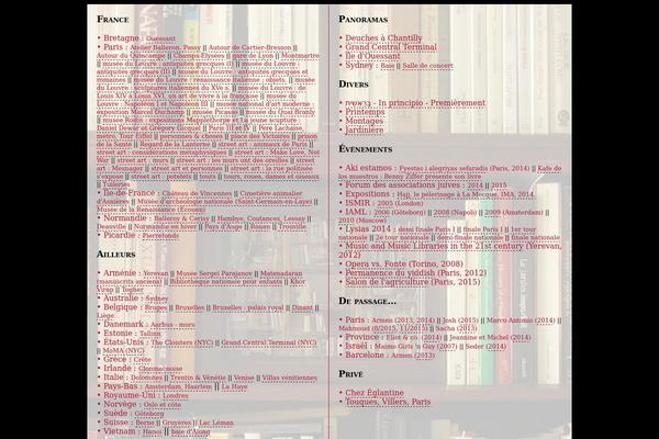 Classic theme site design template sample