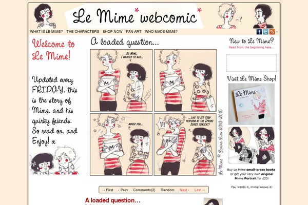 Site using Comic Easel plugin