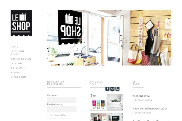 Nordic theme site design template sample