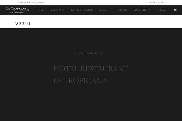 HotelBooking theme site design template sample