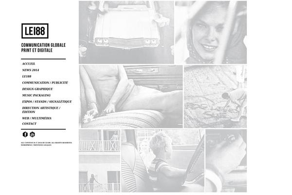 AutoFocus theme site design template sample