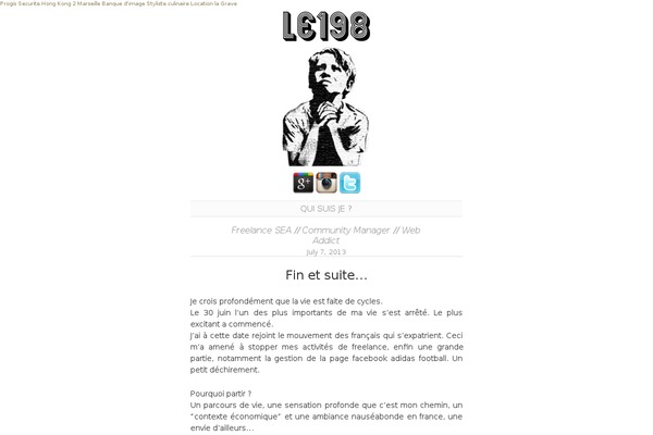 Manifest theme site design template sample