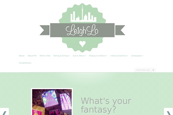 Leanbiz theme site design template sample