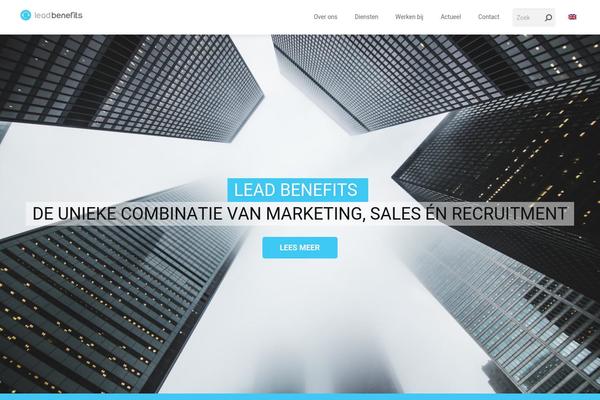 Corsa theme site design template sample