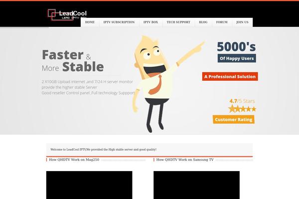 FreshBiz website example screenshot