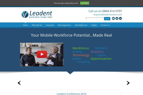 leadentsolutions.com site used Leadent