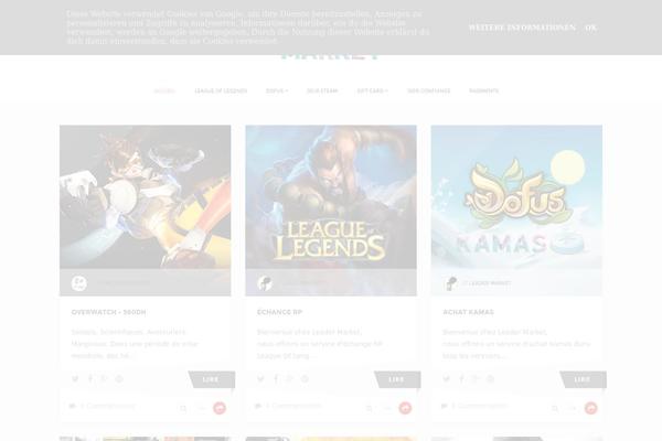 Sastro theme site design template sample