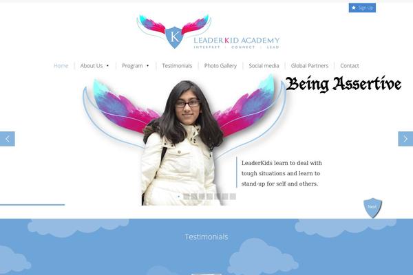 Site using Testimonials plugin