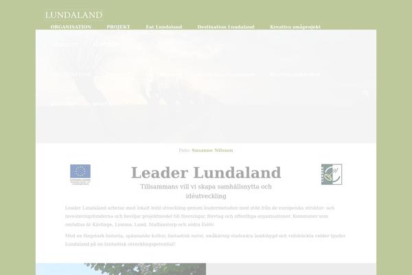 Kudos theme site design template sample
