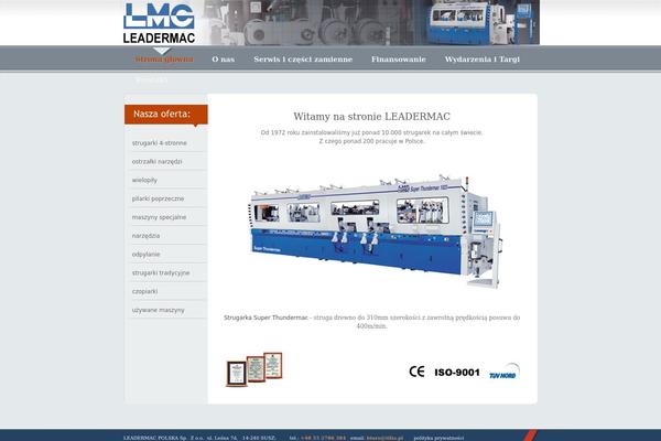 Emporium theme site design template sample