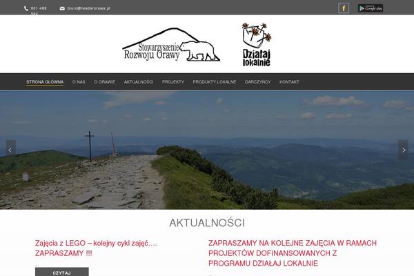 Site using Themler-core plugin